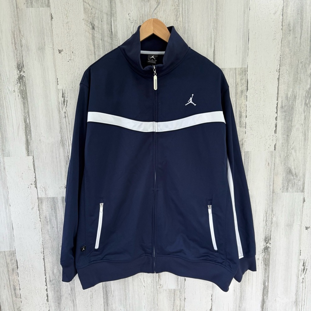 Nike Air Jordan Men’s Size Large Jumpman Full Zip Warmup/Track Jacket